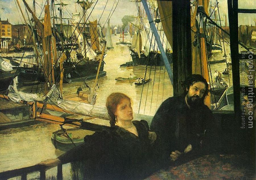 James Abbottb McNeill Whistler : Wapping on Thames